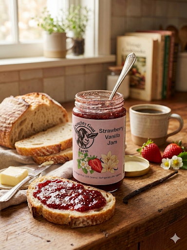 Strawberry Vanilla Jam