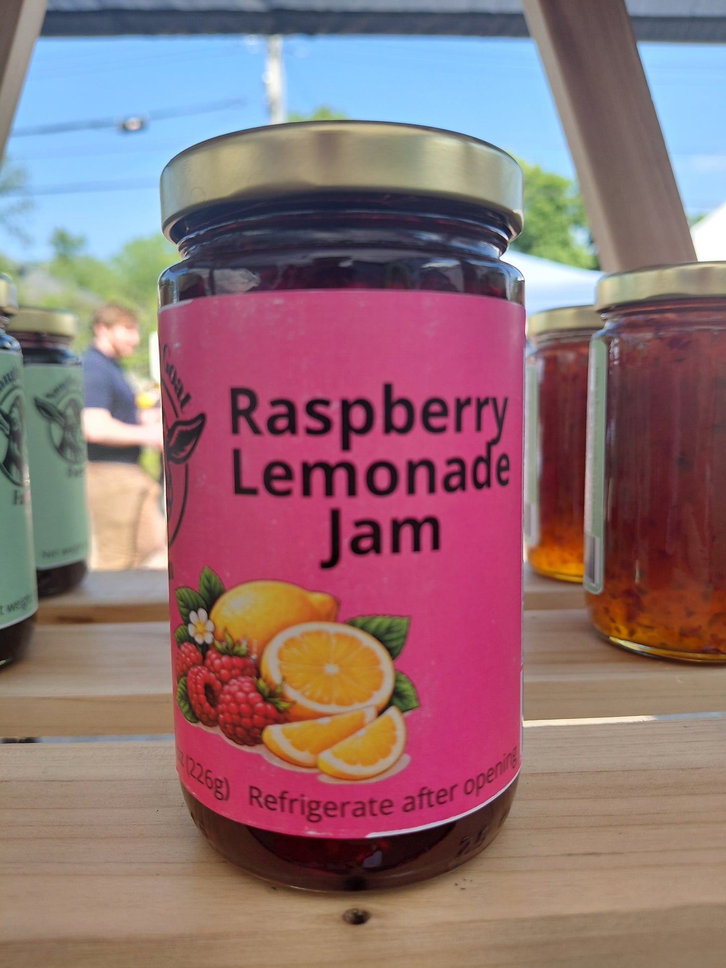 Raspberry Lemonade Jam