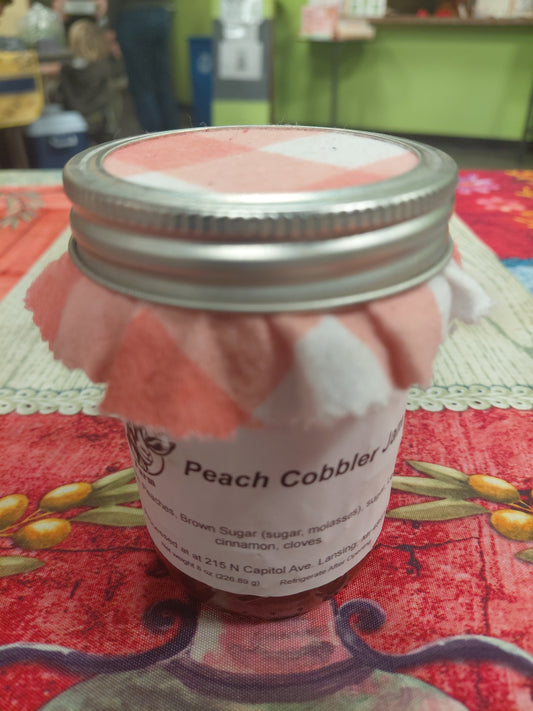 Peach Cobbler Jam