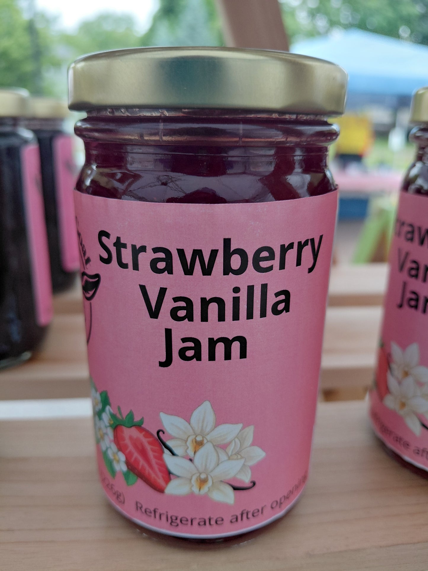Strawberry Vanilla Jam