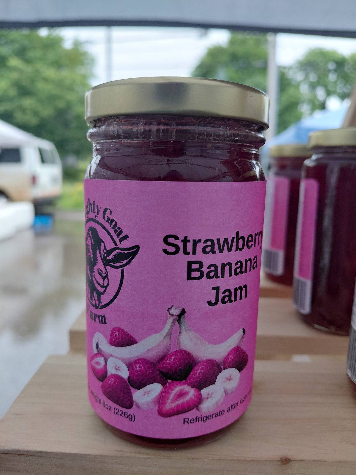 Strawberry Banana Jam